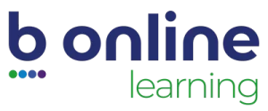 b online learning logo